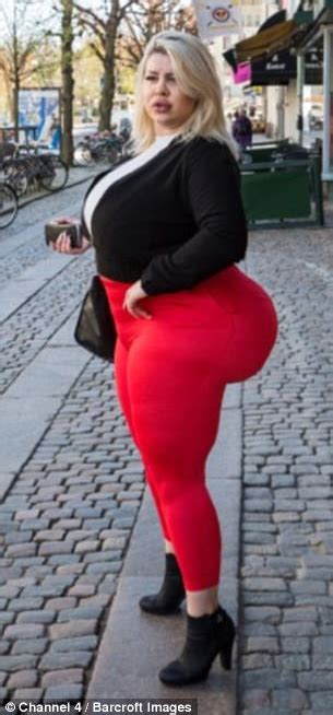 fattest asses|Model attempts to put on 25kg to have the world’s biggest bum